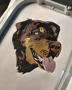 🐾 Bordado hiper-realista 🧵
