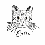 🐾 Dibujo con relleno de Mascota